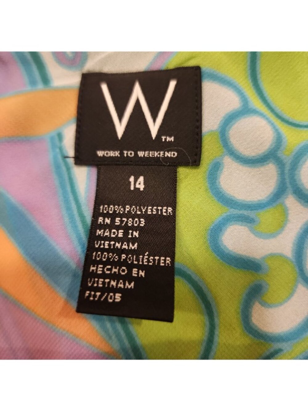 Worthington Work To Weekend Tank Top 14 Ruffle - Picture 5 of 5